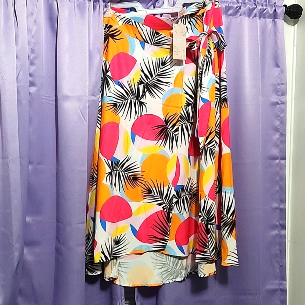 Wrap skirt, size 0X for Emery Rose Shein